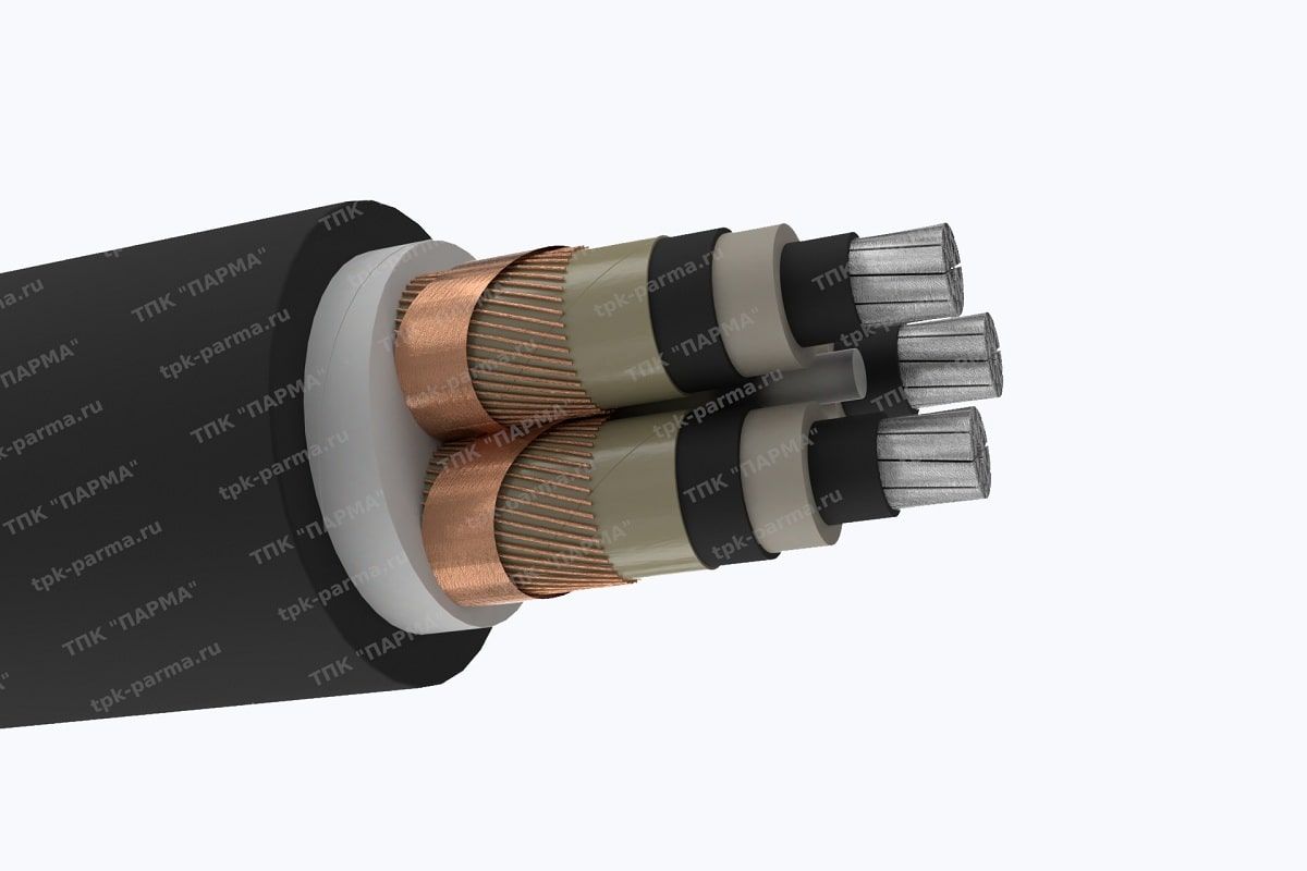 Фотография провода Кабель АПвВнг(B)-LS 3х240/35 - 20кВ